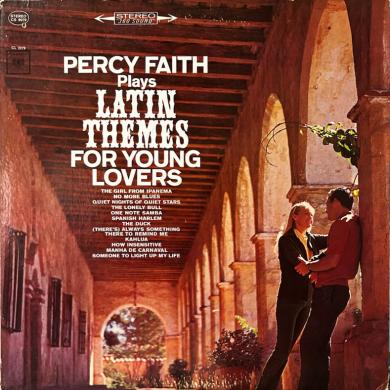 PERCY FAITH / PERCY FAITH PLAYS LATIN THEMES FOR YOUNG LOVERS [LP]