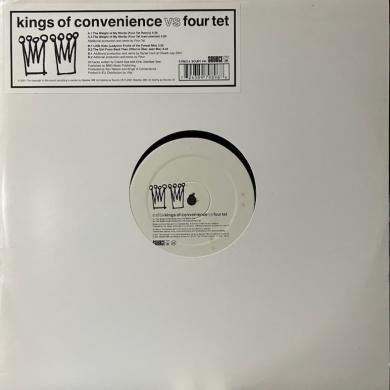 KINGS OF CONVENIENCE VS FOUR TET / THE WEIGHT OF MY WORDS [12"]