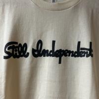 Still Independent / Tee (cream) [M]