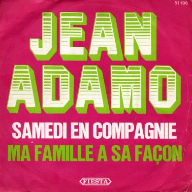 JEAN ADAMO / SAMEDI EN COMPAGNIE [7"]