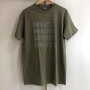 SWEATERS / SQUARE LOGO T SHIRT [M]