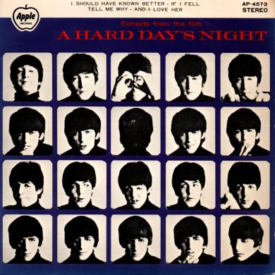THE BEATLES / A HARD DAY'S NIGHT [7"]