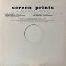 SCREEN PRINTS / NOISES FROM THE DARKROOM [10"]